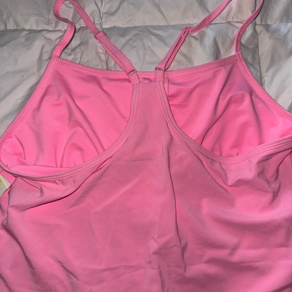 All in Motion Pink Flex Athletic Dress w/ Built-In Shorts Bra UPF 50+ NWT - Picture 3 of 8
